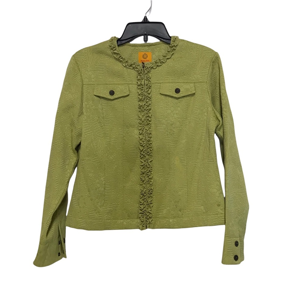 Ruby Rd Green Short Waist Jacket sz6